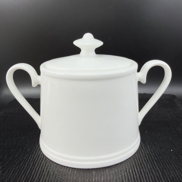 Villeroy & Boch 1748 Premium Bone China Sugar Bowl Container W Lid Porcelain VTG - Picture 7 of 10